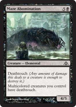 Maze Abomination (Dragon's Maze) Near Mint