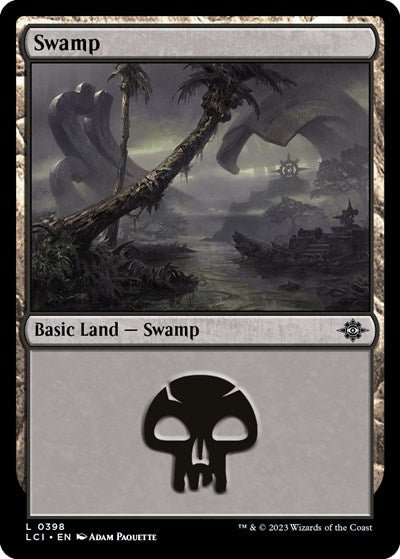 Swamp (The Lost Caverns of Ixalan) Near Mint Foil - Nick Nack's Full Frontal Attack