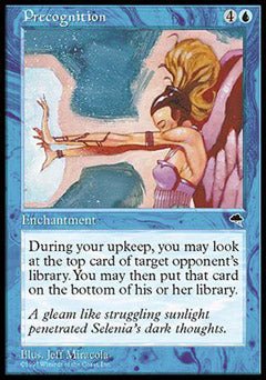 Precognition (Tempest) Medium Play - Nick Nack's Full Frontal Attack