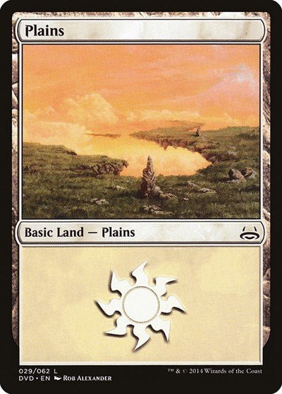 Plains (29) (Divine vs. Demonic) (Duel Decks: Anthology) Near Mint - Nick Nack's Full Frontal Attack