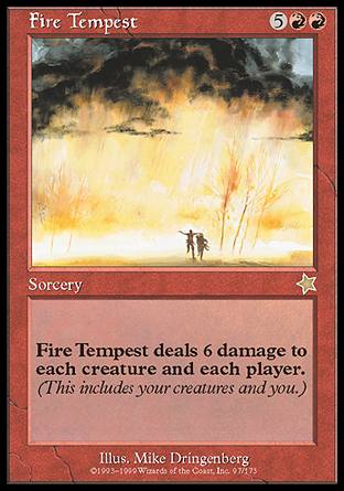 Fire Tempest (Starter 1999) Heavy Play