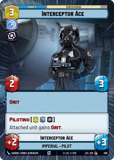 Interceptor Ace (Hyperspace) (Jump to Lightspeed) Near Mint - Nick Nack's Full Frontal Attack