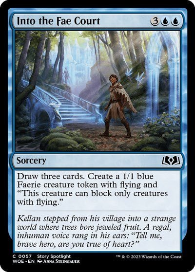 Into the Fae Court (Wilds of Eldraine) Near Mint - Nick Nack's Full Frontal Attack
