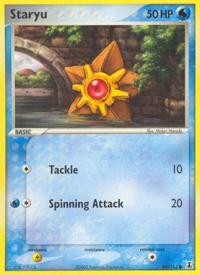 Staryu - 084 (Delta Species) Light Play