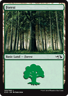 Forest (Duel Decks Anthology: Elves vs Goblins) Near Mint - Nick Nack's Full Frontal Attack