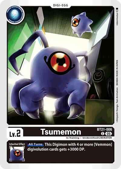 Tsumemon (World Convergence) Near Mint - Nick Nack's Full Frontal Attack