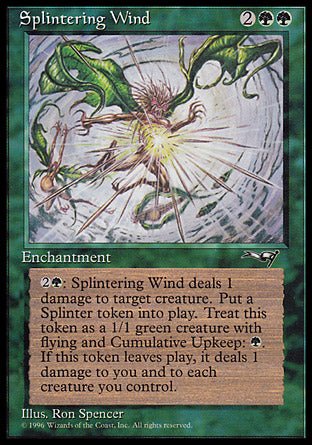 Splintering Wind (Alliances) Light Play - Nick Nack's Full Frontal Attack