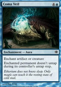 Coma Veil (Shards of Alara) Near Mint - Nick Nack's Full Frontal Attack