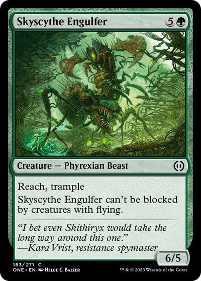 Skyscythe Engulfer (Phyrexia: All Will Be One) Near Mint - Nick Nack's Full Frontal Attack