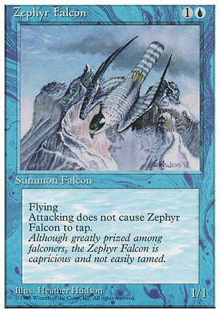 Zephyr Falcon (4th Edition) Light Play - Nick Nack's Full Frontal Attack