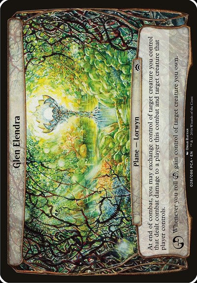 Glen Elendra (Planechase Anthology) (Oversize Cards) Near Mint