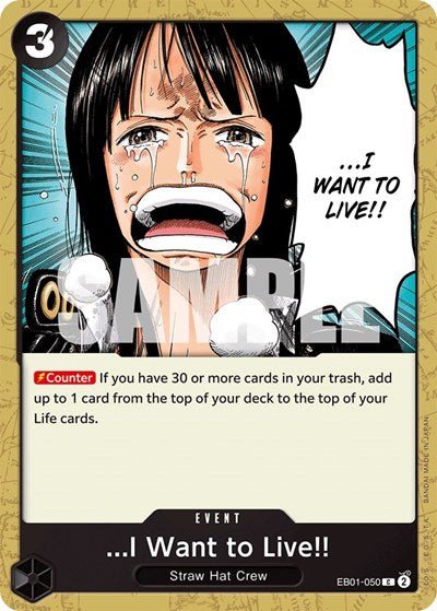 ...I Want to Live!! (Extra Booster: Memorial Collection) Near Mint - Nick Nack's Full Frontal Attack