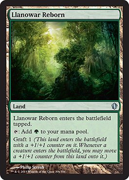 Llanowar Reborn (Commander 2013 Edition) Near Mint - Nick Nack's Full Frontal Attack