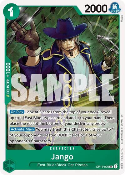 Jango (Adventure on Kami's Island) Near Mint - Nick Nack's Full Frontal Attack