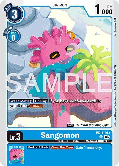 Sangomon (Dawn of Liberator) Near Mint - Nick Nack's Full Frontal Attack