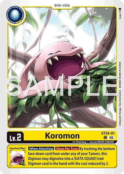 Kormon (Starter Deck 24: Data Squad) Near Mint - Nick Nack's Full Frontal Attack