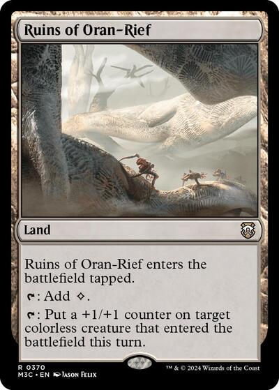 Ruins of Oran - Rief (Commander: Modern Horizons 3) Near Mint - Nick Nack's Full Frontal Attack