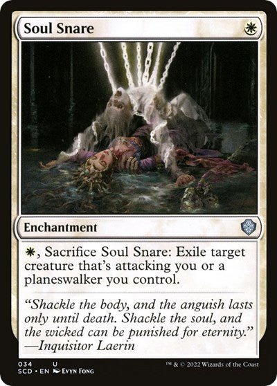 Soul Snare (Commander 2022 Starter Decks) Near Mint - Nick Nack's Full Frontal Attack