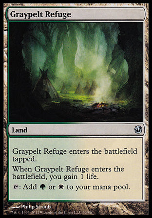 Graypelt Refuge (Duel Decks: Ajani vs Nicol Bolas) Near Mint