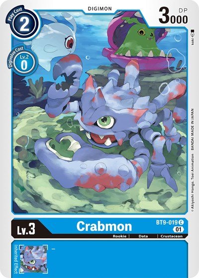 Crabmon (X Record) Near Mint - Nick Nack's Full Frontal Attack
