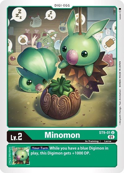 Minomon (Starter Deck 09: Ultimate Ancient Dragon) Near Mint - Nick Nack's Full Frontal Attack