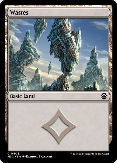 Wastes (Commander: Modern Horizons 3) Near Mint - Nick Nack's Full Frontal Attack