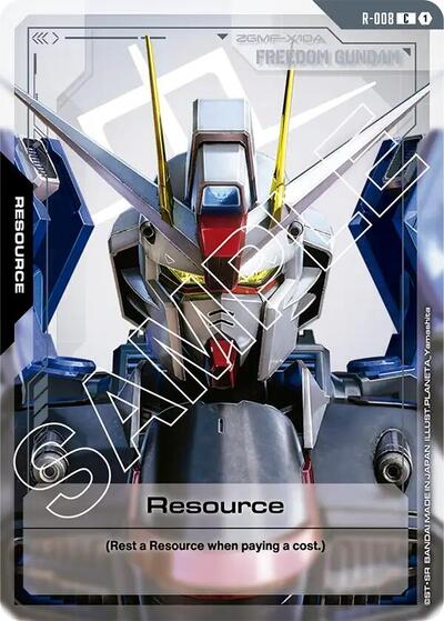 Resource (R - 008) (Newtype Rising) Near Mint - Nick Nack's Full Frontal Attack