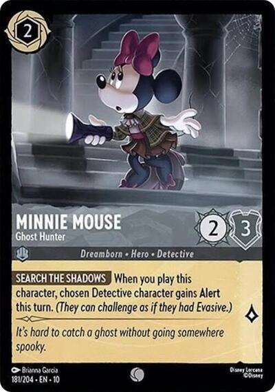 Minnie Mouse - Ghost Hunter (Whispers in the Well) Near Mint - Nick Nack's Full Frontal Attack