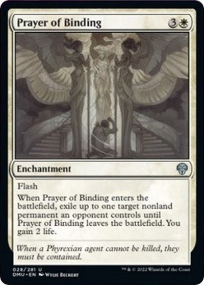 Prayer of Binding (Dominaria United) Near Mint - Nick Nack's Full Frontal Attack