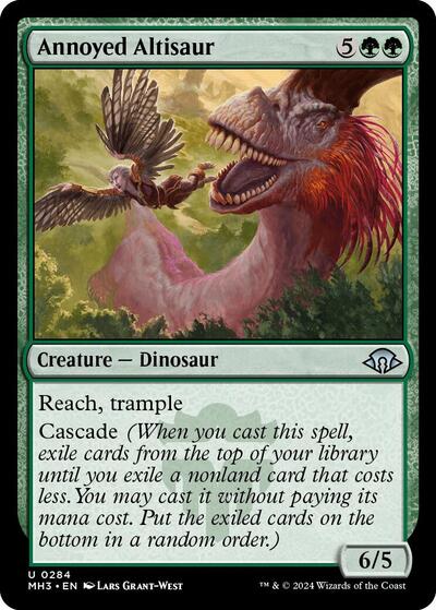 Annoyed Altisaur (Modern Horizons 3) Near Mint - Nick Nack's Full Frontal Attack