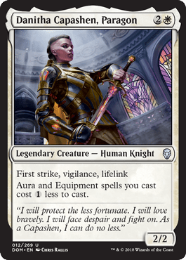 Danitha Capashen, Paragon (Dominaria) Near Mint - Nick Nack's Full Frontal Attack