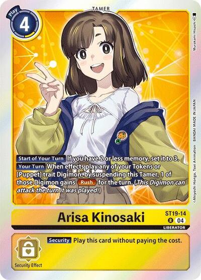 Arisa Kinosaki (Starter Deck 19: Fable Waltz) Near Mint - Nick Nack's Full Frontal Attack