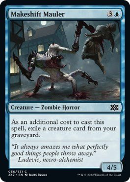 Makeshift Mauler (Double Masters 2022) Near Mint Foil - Nick Nack's Full Frontal Attack