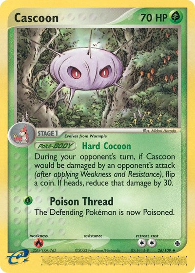 Cascoon (Ruby and Sapphire) Light Play