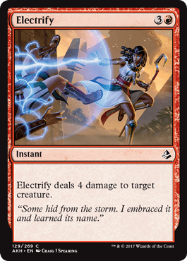 Electrify (Amonkhet) Near Mint - Nick Nack's Full Frontal Attack