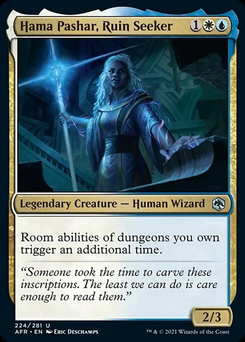 Hama Pashar, Ruin Seeker (Adventures in the Forgotten Realms) Near Mint - Nick Nack's Full Frontal Attack
