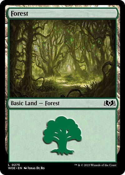 Forest (0275) (Wilds of Eldraine) Near Mint - Nick Nack's Full Frontal Attack