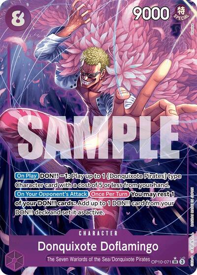 Donquixote Doflamingo (Parallel) (Royal Blood) Near Mint Foil