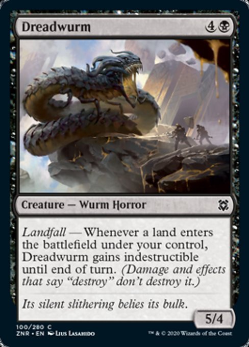 Dreadwurm (Zendikar Rising) Near Mint - Nick Nack's Full Frontal Attack