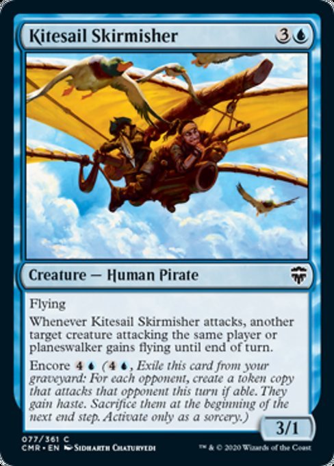 Kitesail Skirmisher (Commander Legends) Near Mint - Nick Nack's Full Frontal Attack