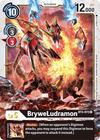 BryweLudramon (Release Special Booster) Near Mint - Nick Nack's Full Frontal Attack