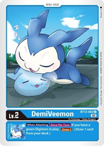DemiVeemon (Across Time) Near Mint