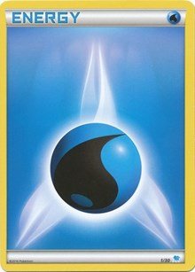 Water Energy (28) (XY Trainer Kit: Pikachu Libre & Suicune) Light Play - Nick Nack's Full Frontal Attack