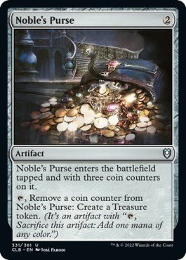 Noble's Purse (Commander Legends: Battle for Baldur's Gate) Near Mint - Nick Nack's Full Frontal Attack