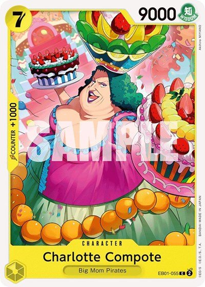 Charlotte Compote (Extra Booster: Memorial Collection) Near Mint - Nick Nack's Full Frontal Attack