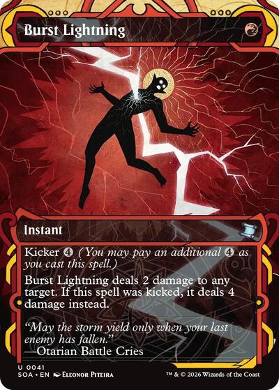Burst Lightning (Secrets of Strixhaven: Mystical Archive) Near Mint