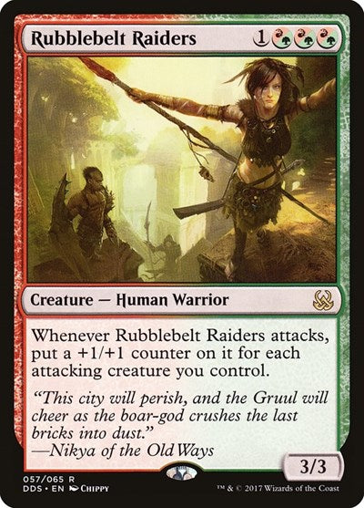 Rubblebelt Raiders (Duel Decks: Mind vs Might) Near Mint