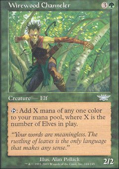 Wirewood Channeler (Legions) Medium Play - Nick Nack's Full Frontal Attack