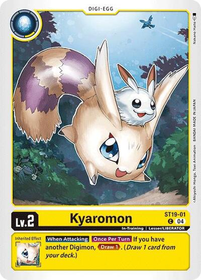 Kyaromon (Starter Deck 19: Fable Waltz) Near Mint - Nick Nack's Full Frontal Attack