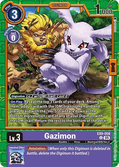 Gazimon (Versus Monsters) Near Mint